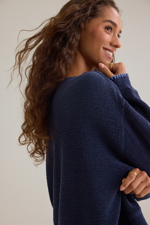 Reanna Ribbed Knit Top - Altar'd State - 