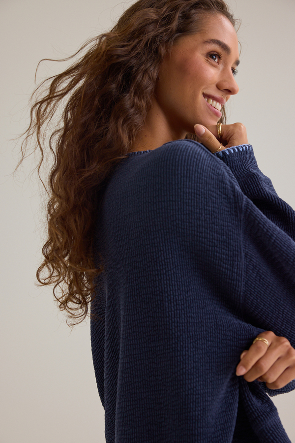 Reanna Ribbed Knit Top Detail 4 - Altar'd State