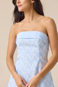 Winna Jacquard Floral Dress Detail 2 - Altar'd State