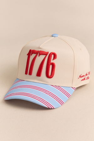 1776 Striped Trucker Hat - Altar'd State - 