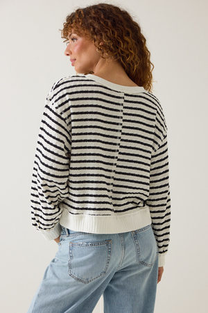 Cady Striped Crew - Altar'd State - 