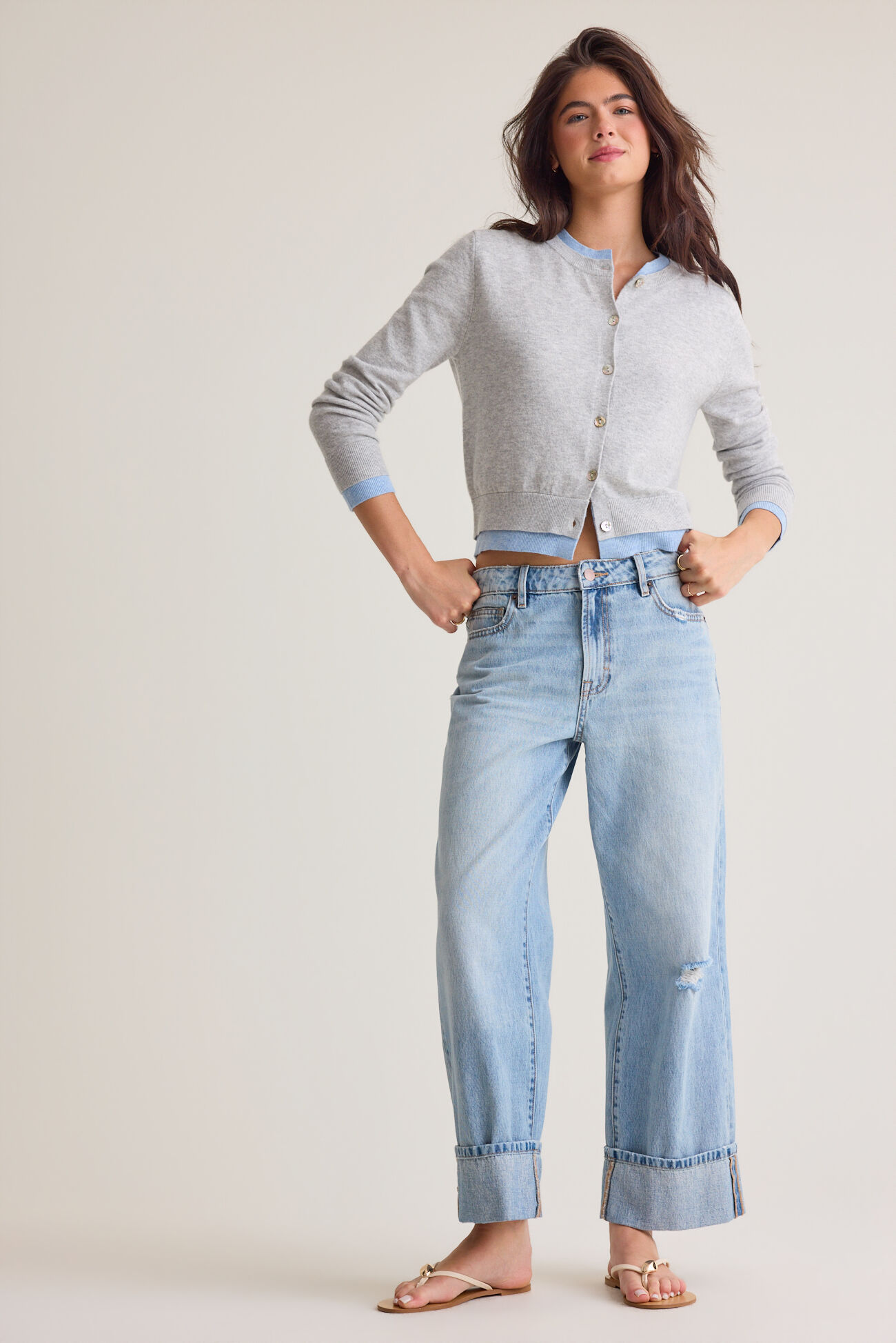 Davina Double Layer Cardigan