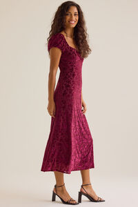 Briar Floral Velvet Dress Detail 5 - Altar'd State