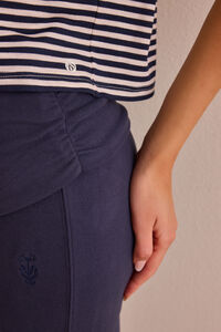 Max Out Stripe Crop Tee Detail 5 - Altar'd State