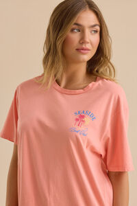 Seaside Book Club Graphic Tee Detail 3 - Altar'd State