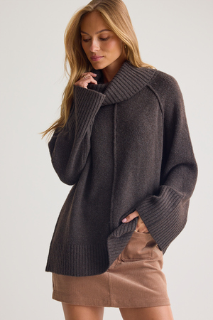 Amy Perfect Turtleneck Sweater - Altar'd State - 