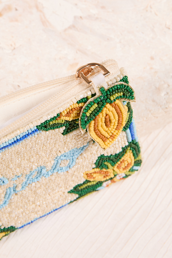 Ciao Beaded Mini Pouch Detail 2 - Altar'd State