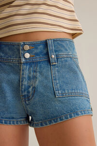 Rynna Micro Denim Short Detail 2 - Altar'd State