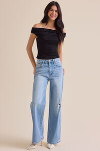 Amayah Asymmetrical Top Detail 2 - Altar'd State