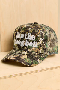 Run The Dang Ball Camo Hat - Altar'd State