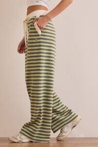 Flow Stripe Wide Leg Pant Detail 5 - Altar'd State