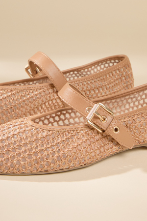 DV Mulaney Mesh Mary Jane Flats - Altar'd State - 