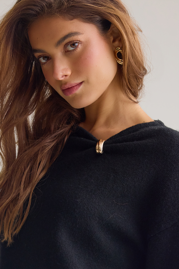 Elva Hardware Sweater Detail 2 - Altar'd State