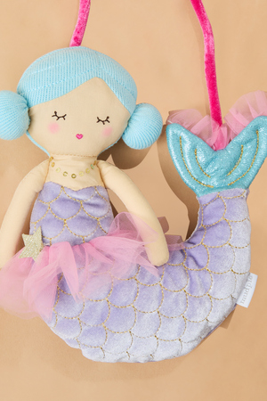 Mermaid Tulle Purse By Mudpie - Altar'd State