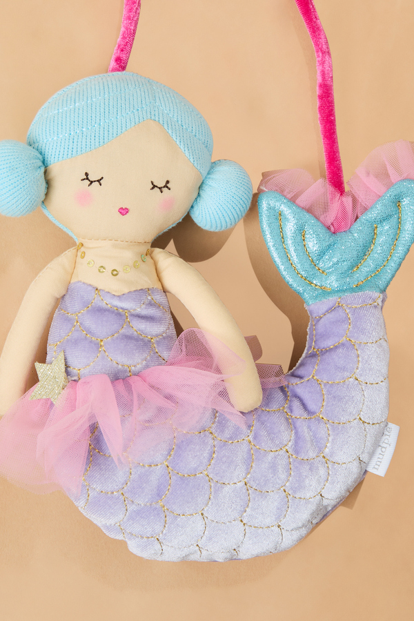 Mermaid Tulle Purse By Mudpie Detail 2 - Altar'd State