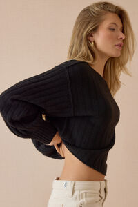 Saylor Knit Sweater Detail 4 - Altar'd State