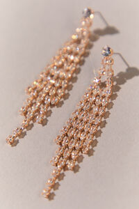 Crystal Cascade Statement Earrings Detail 2 - Altar'd State