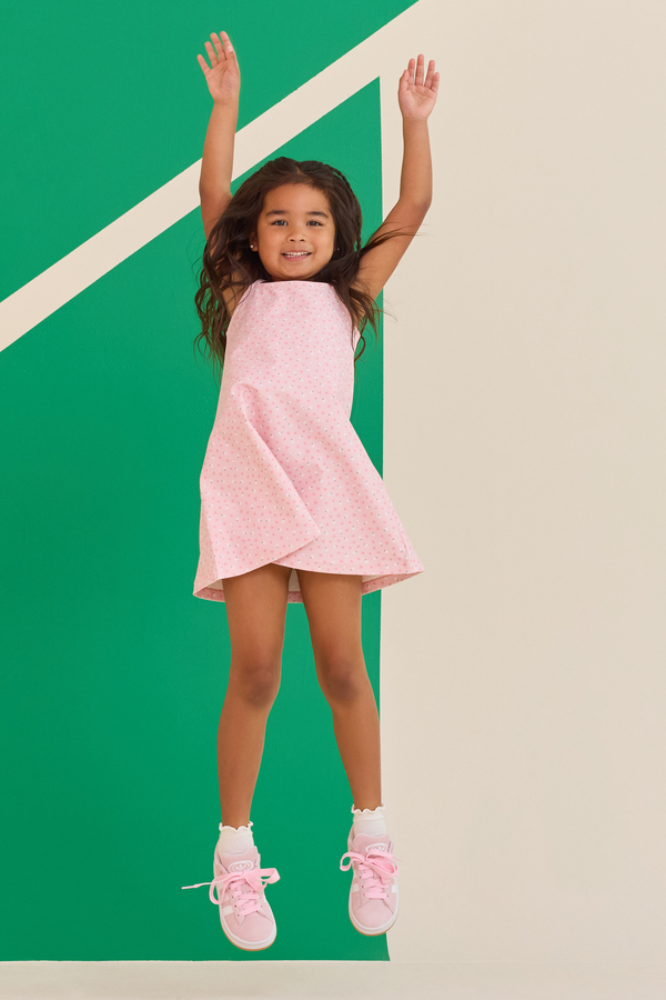 Evelyn Floral Athletic Dress Detail 3 - Altar'd State