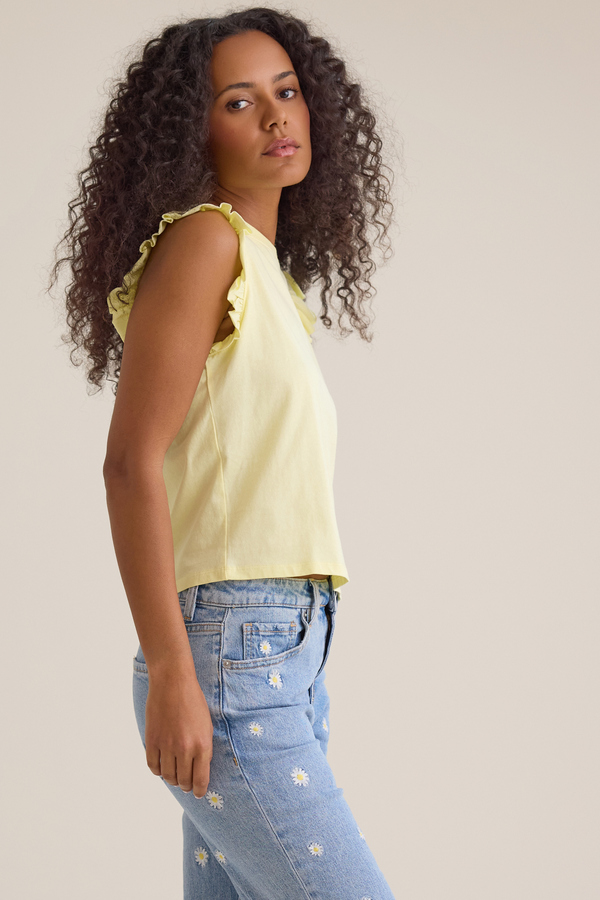 Elaine Ruffle Top Detail 3 - Altar'd State