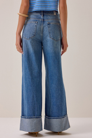 Resa Roll Cuff Jeans - Altar'd State
