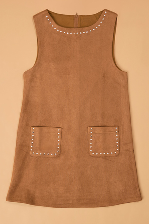 Carie Jumper Suede Dress Youth Set - Altar'd State - 
