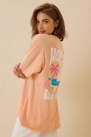 Honolulu Hawaii Graphic Tee - Altar'd State - 
