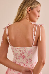 Bloom Patchwork Tennis Dress Detail 6 - Altar'd State