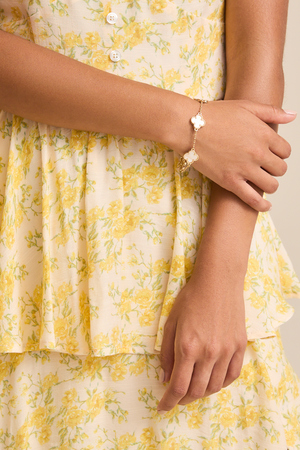 Double Sided Clover Bracelet - Altar'd State - 