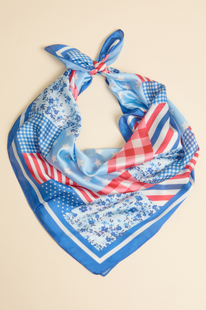 Flag Patchwork Scarf - Altar'd State - 