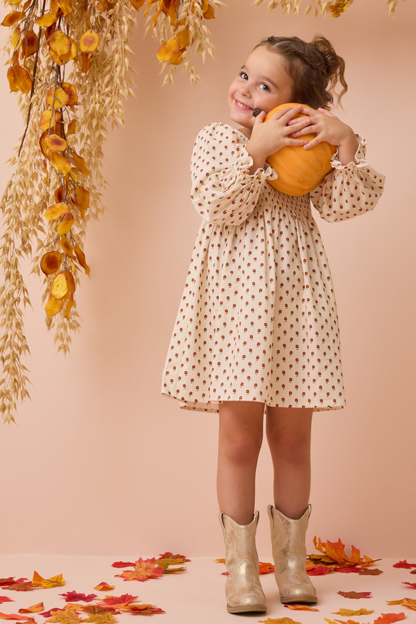 Carrie Floral Toddler Dress Detail 2 - Altar'd State