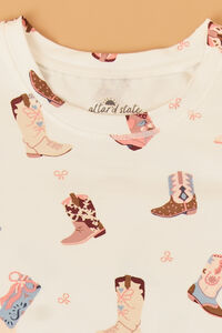 Buckarette Boots Sleep Set Detail 2 - Altar'd State