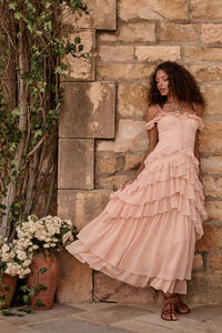 Leona Maxi Dress Detail 2 - Altar'd State