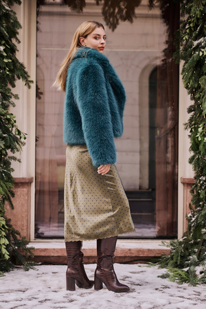 Chrissy Faux Fur Jacket - Altar'd State
