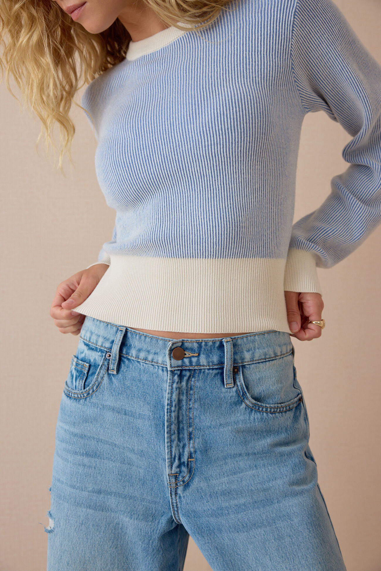 Gemma Striped Sweater