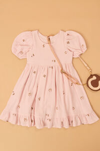 Willow Western Embroidered Dress with Purse - Altar'd State