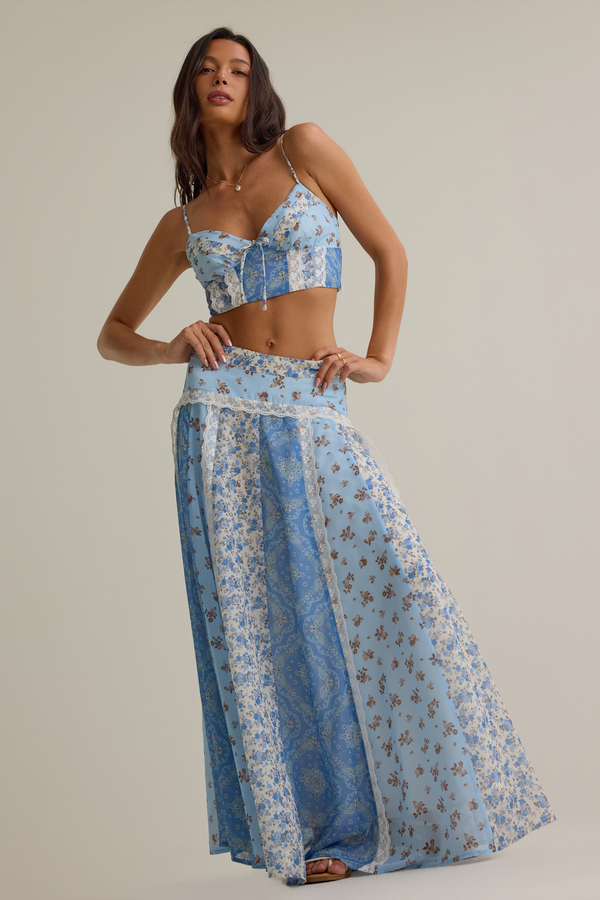 Buttercup Floral Top Detail 2 - Altar'd State