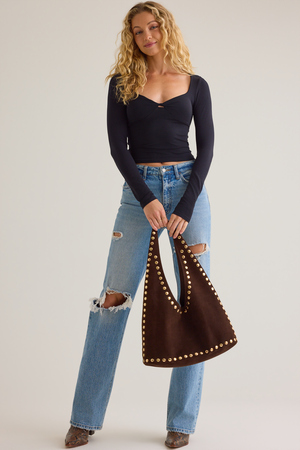 Ari Long Sleeve Layering Top - Altar'd State - 