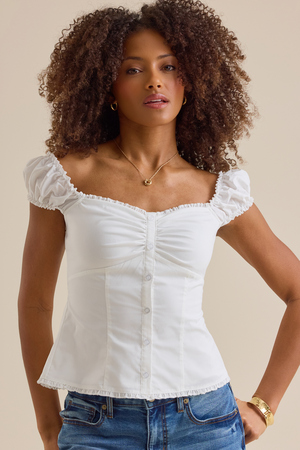 Arabella Button Up Top - Altar'd State - 