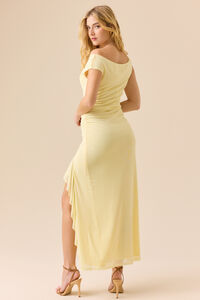 Faye Mesh Maxi Dress Detail 4 - Altar'd State