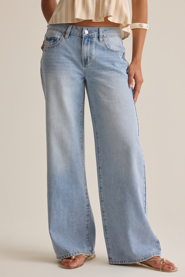 Sydney Wide Leg Jeans Detail 3 - Altar'd State