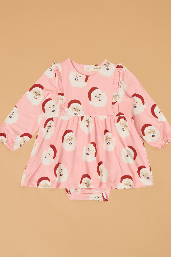 Smiley Santa Bodysuit Dress - Altar'd State