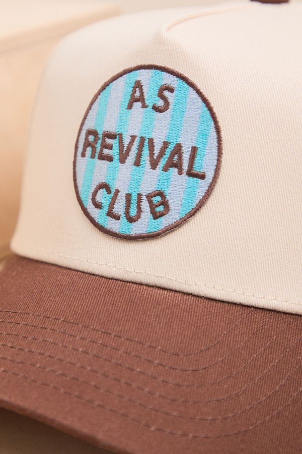 AS Revival Club Trucker Hat Detail 2 - Altar'd State