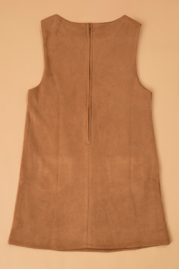 Carie Jumper Suede Dress Youth Set Detail 6 - Altar'd State