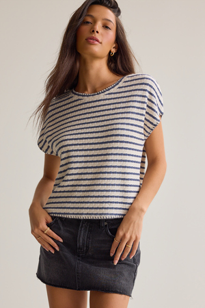 Candace Striped Top - Altar'd State - 