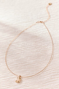 Charm Pendant Wire Necklace Detail 2 - Altar'd State