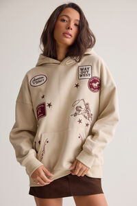 Western Patch Hoodie Detail 4 - Altar'd State
