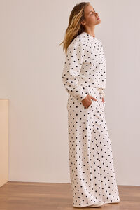 Supersoft Polka Dot Crew Pullover Detail 5 - Altar'd State