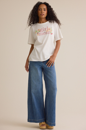 Girl Mom Floral Tee - Altar'd State - 