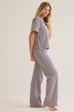 Alaya Stripe Lounge Top - Altar'd State - 