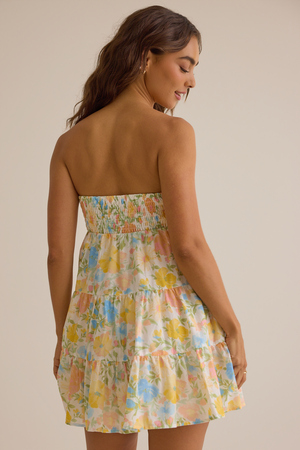 Kaya Tiered Mini Dress - Altar'd State - 